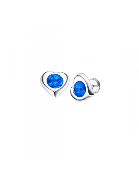 Earrings Corazón Azul