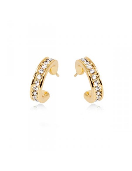 Earrings circulares oro