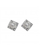 Earrings Kentia Perla Blanca