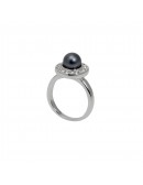 Ring Lady Perla Gris