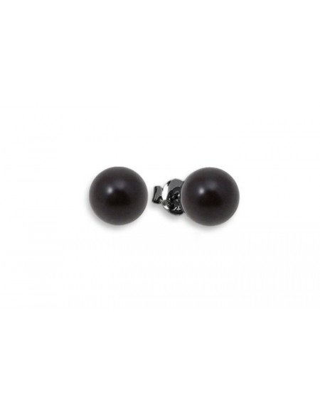 Earrings Perlas Negras