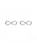 Earrings infinity